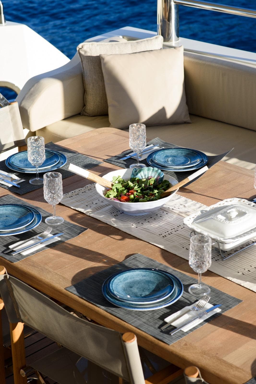 Table set for lunch