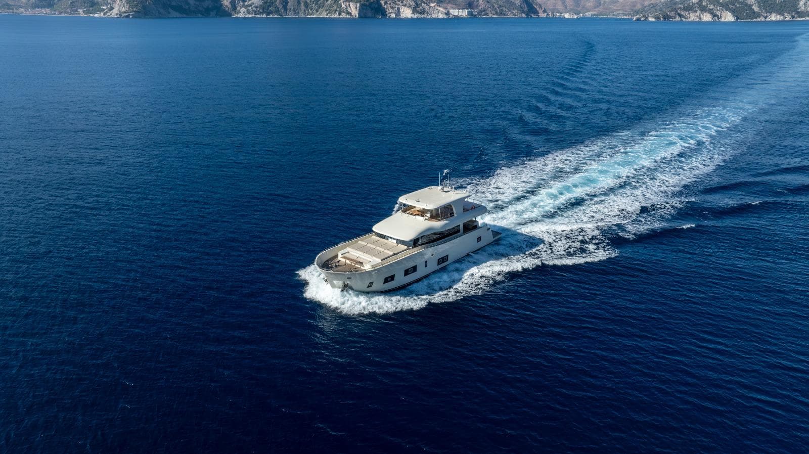 TanWay under way off Marmaris